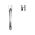 MECCA WALL BASIN/BATH MIXER SWIVEL SPOUT HANDLE UP CHROME