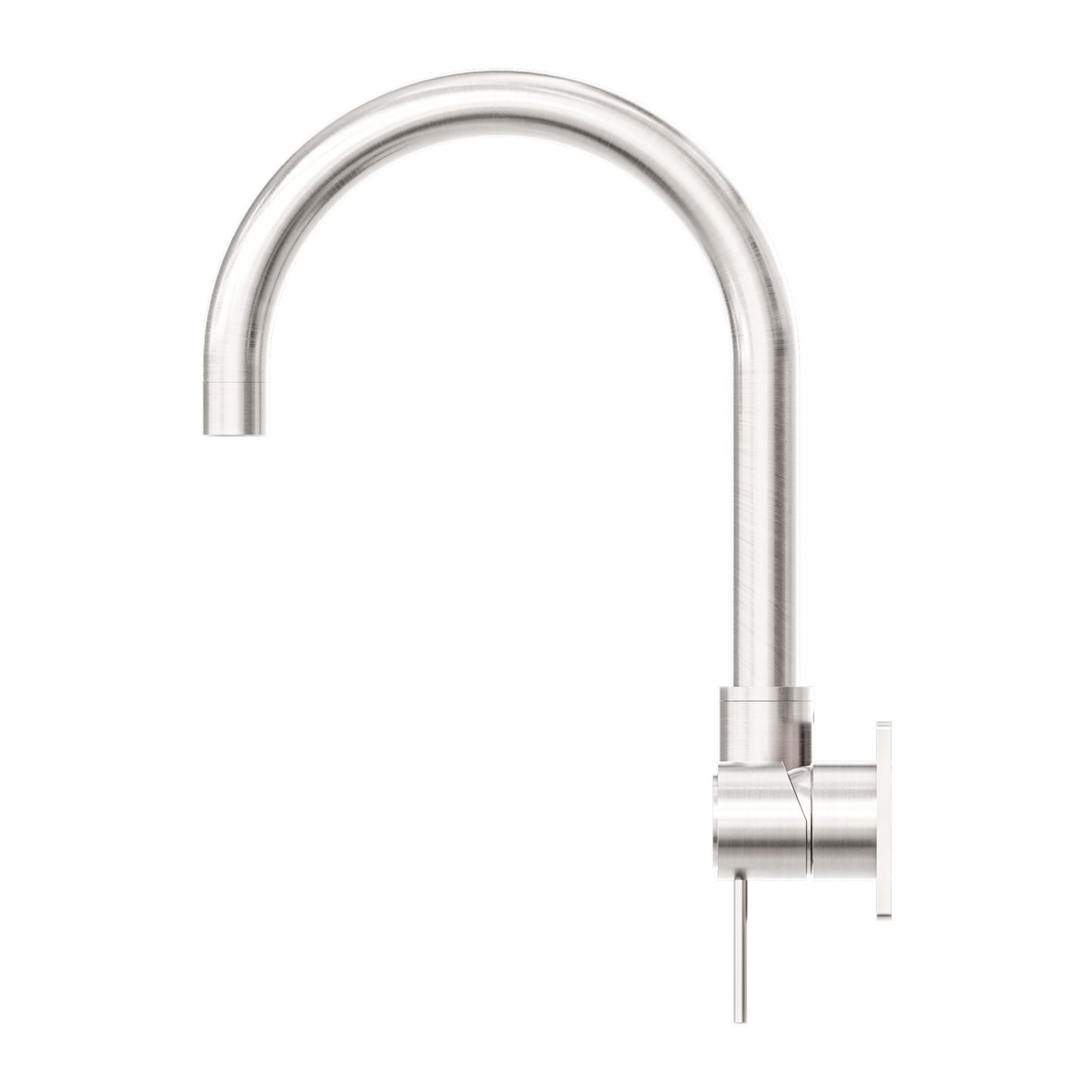 MECCA WALL BASIN/BATH MIXER SWIVEL SPOUT BN (NR221909QBN) BRUSHED NICKEL