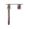 MECCA WALL BASIN/BATH MIXER SWIVEL SPOUT BRUSHED BRONZE