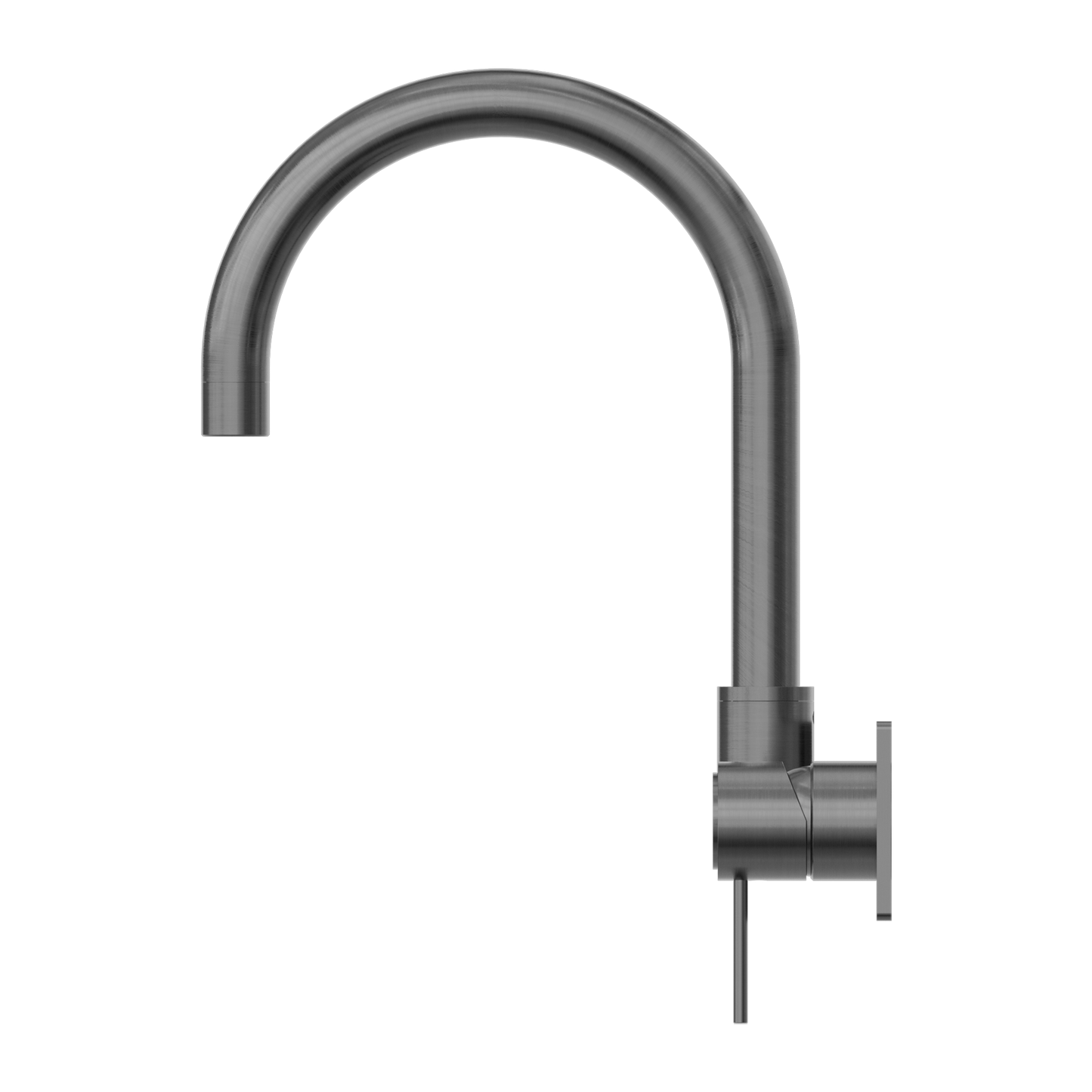 MECCA WALL BASIN/BATH MIXER SWIVEL SPOUT GM (NR221909QGM) GUN METAL