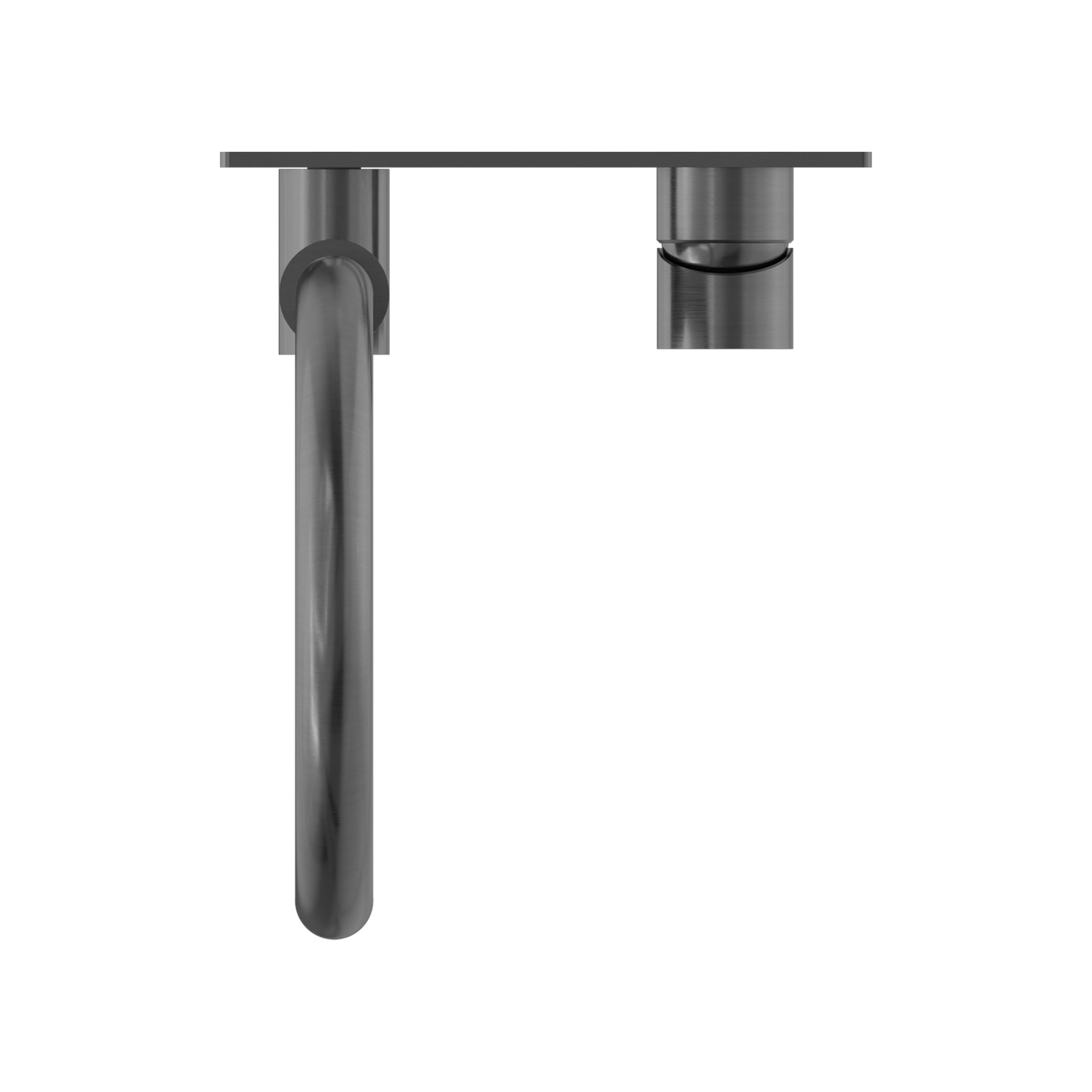MECCA WALL BASIN/BATH MIXER SWIVEL SPOUT GM (NR221909QGM) GUN METAL
