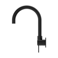 MECCA WALL BASIN/BATH MIXER SWIVEL SPOUT MATTE BLACK