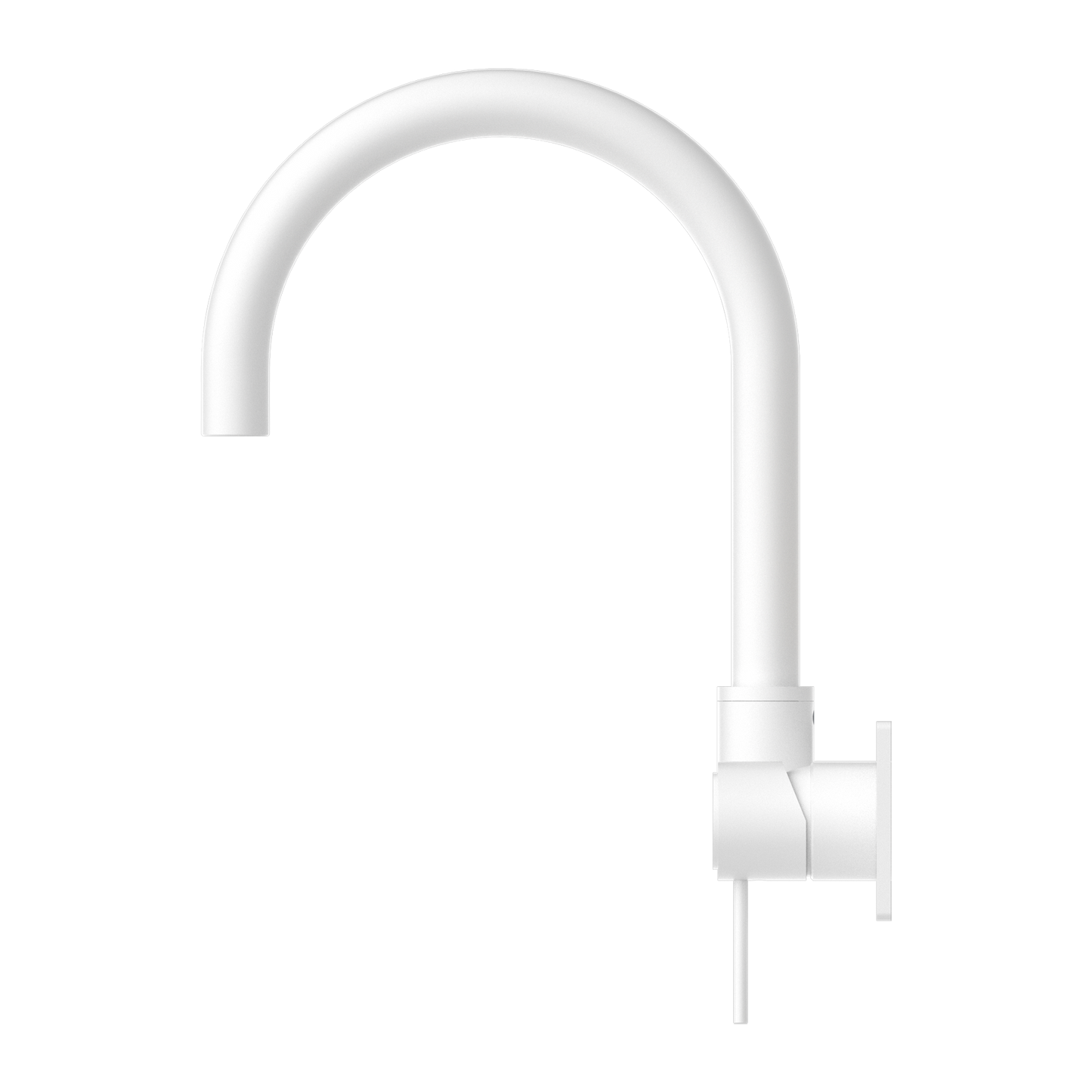 MECCA WALL BASIN/BATH MIXER SWIVEL SPOUT MW (NR221909QMW) MATTE WHITE