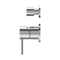 MECCA SHOWER MIXER WITH DIVERTOR SEPARATE BACK PLATE CHROME
