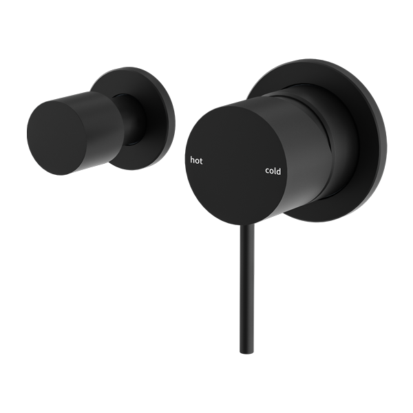 MECCA SHOWER MIXER WITH HORIZONTAL 2 WAY DIVERTOR MB (NR221909UMB) MATTE BLACK