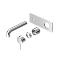 MECCA WALL BASIN/BATH MIXER 120/160/185/230/260MM TRIM KITS ONLY CHROME