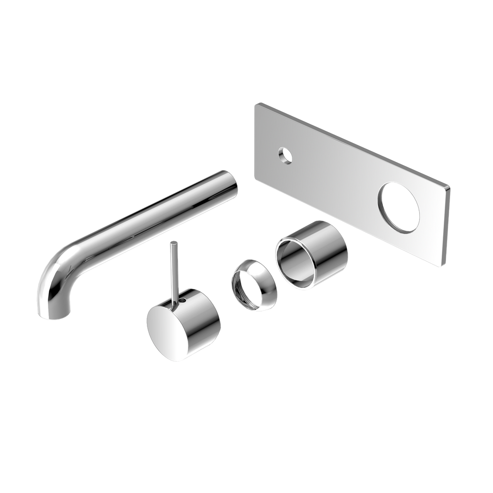MECCA WALL BASIN/BATH MIXER HANDLE UP 120/160/185/230/260MM TRIM KITS ONLY CHROME