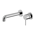 MECCA WALL BASIN/BATH MIXER SEPARATE BACK PLATE 120/160/185/230/260MM CHROME