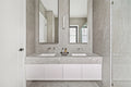 MECCA WALL BASIN/BATH MIXER SEPARATE BACK PLATE 120/160/185/230/260MM BRUSHED NICKEL