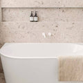 MECCA WALL BASIN/BATH MIXER SEPARATE BACK PLATE 120/160/185/230/260MM MATTE WHITE