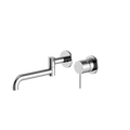 MECCA WALL BASIN/BATH MIXER SWIVEL SPOUT 225MM CHROME