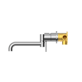 MECCA WALL BASIN/BATH MIXER SWIVEL SPOUT 225MM CHROME
