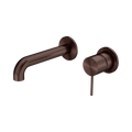 Mecca Wall Basin/Bath Mixer Separate Back Plate 160/185/230mm Rome Bronze