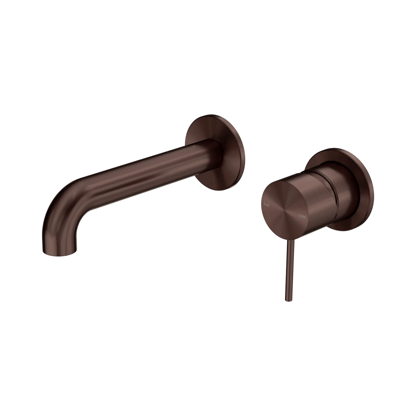 Mecca Wall Basin/Bath Mixer Separate Back Plate 160/185/230mm Rome Bronze
