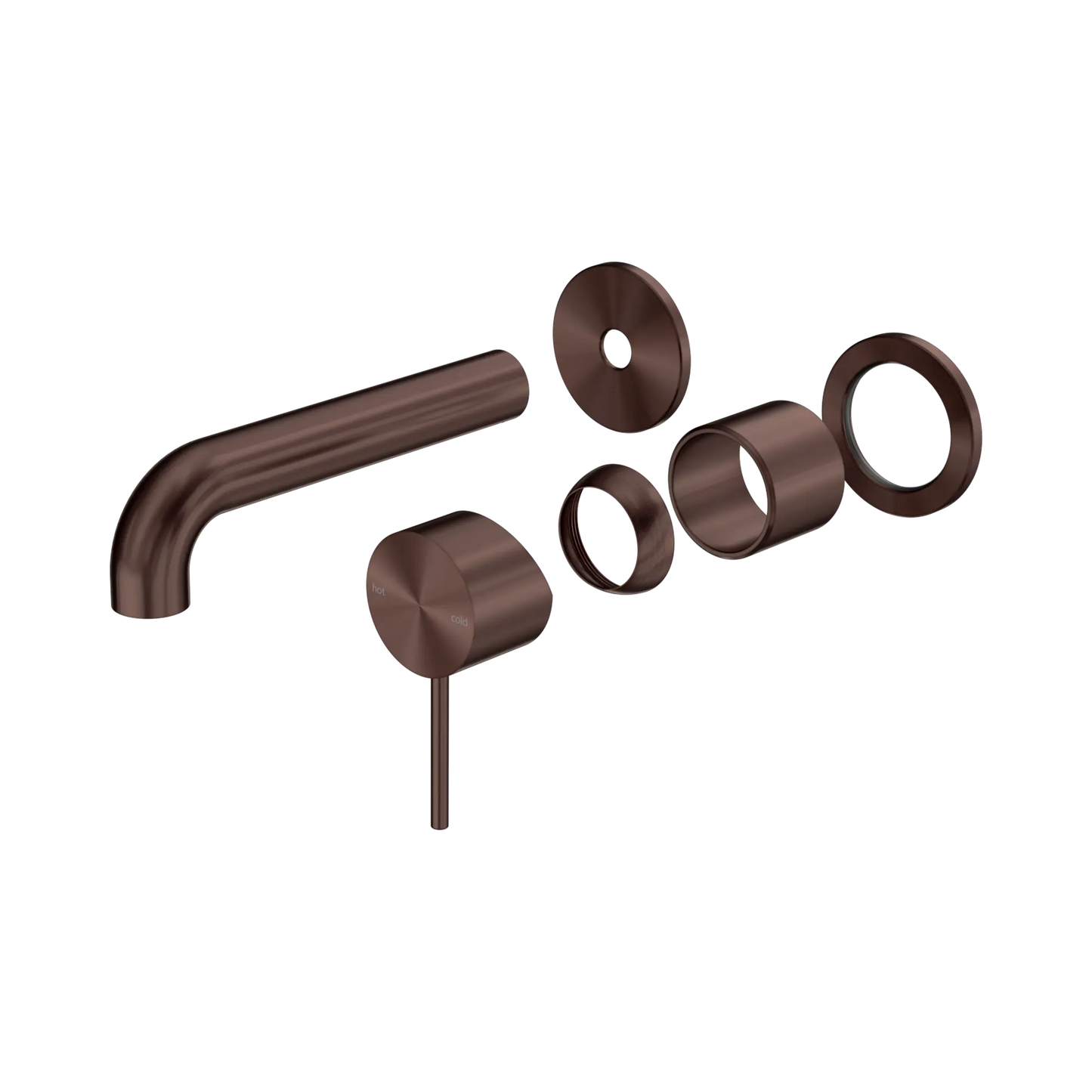 Mecca Wall Basin/Bath Mixer Separate Back Plate 160/185/230mm Trim Kits Only Rome Bronze