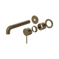 Mecca Wall Basin/Bath Mixer Separate Back Plate 160/185/230mm Trim Kits Only Tumbled Antique Brass