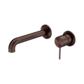 Mecca Wall Basin/Bath Mixer Separate Back Plate 160/185/230mm Rome Bronze