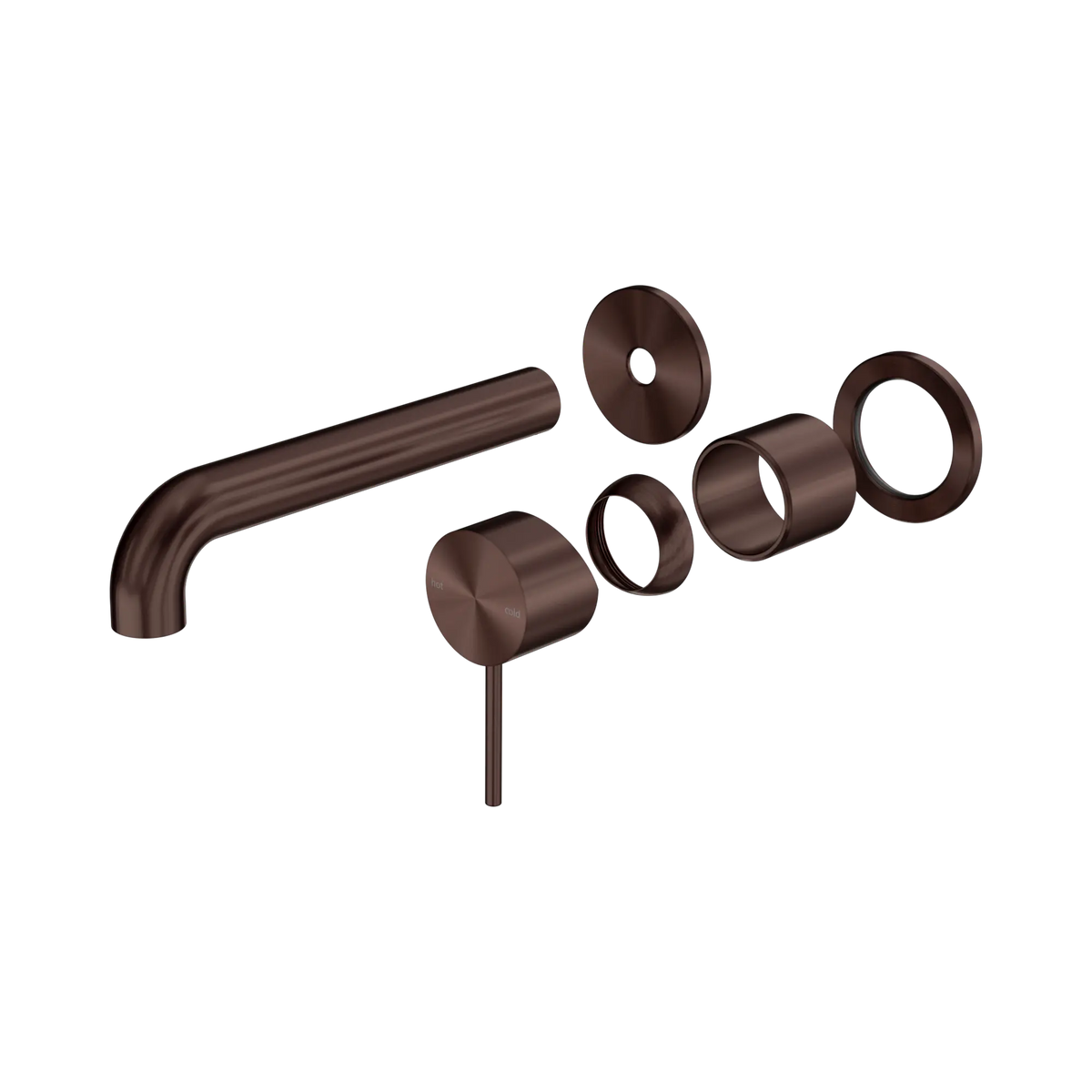 Mecca Wall Basin/Bath Mixer Separate Back Plate 160/185/230mm Trim Kits Only Rome Bronze