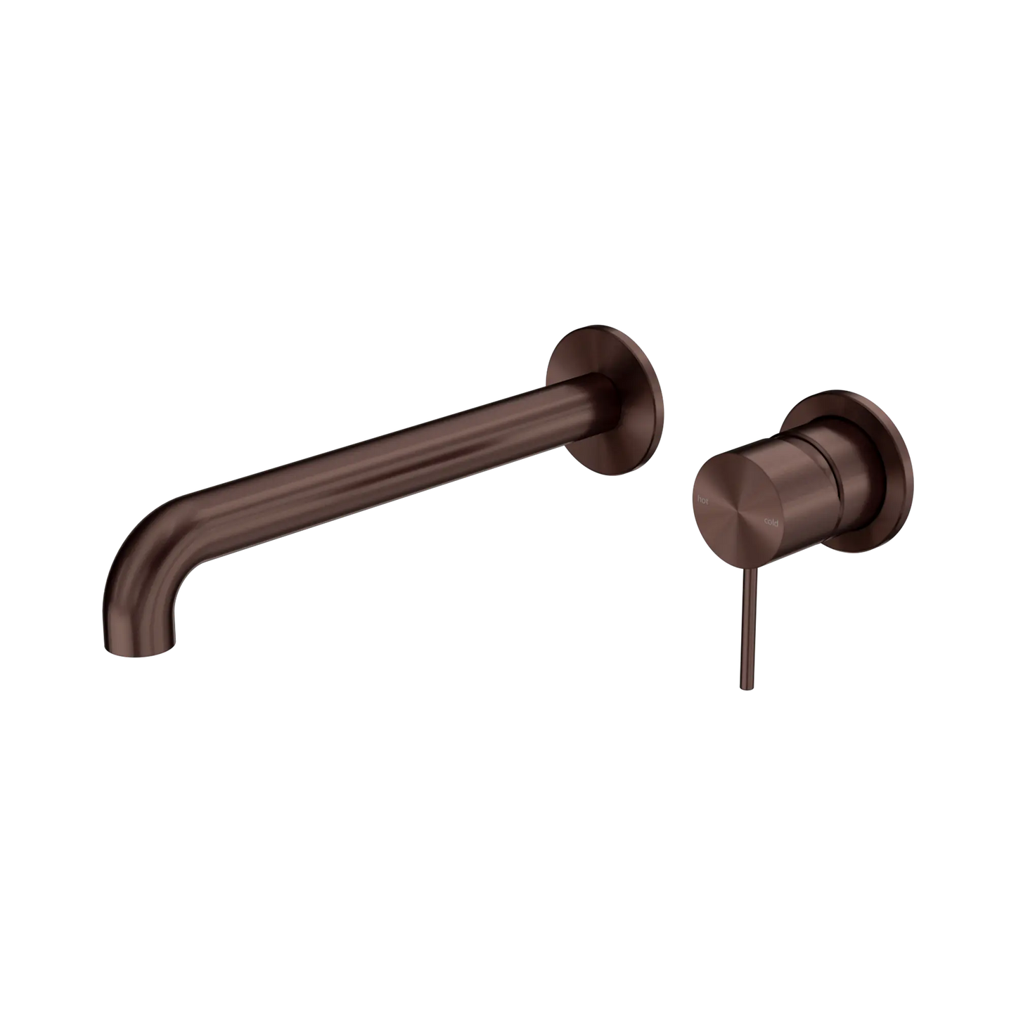 Mecca Wall Basin/Bath Mixer Separate Back Plate 160/185/230mm Rome Bronze
