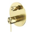 MECCA SHOWER MIXER WITH DIVERTOR BRUSHED GOLD