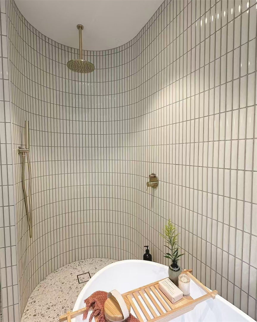 MECCA SHOWER MIXER WITH DIVERTOR BRUSHED GOLD