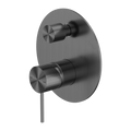 MECCA SHOWER MIXER WITH DIVERTOR GUN METAL