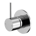 MECCA SHOWER MIXER HANDLE UP 80MM PLATE CHROME