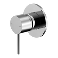 MECCA SHOWER MIXER 80MM PLATE CHROME