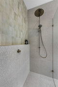 MECCA SHOWER MIXER 80MM PLATE GUN METAL GREY