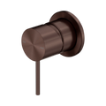 Mecca Shower Mixer 60mm Plate Rome Bronze