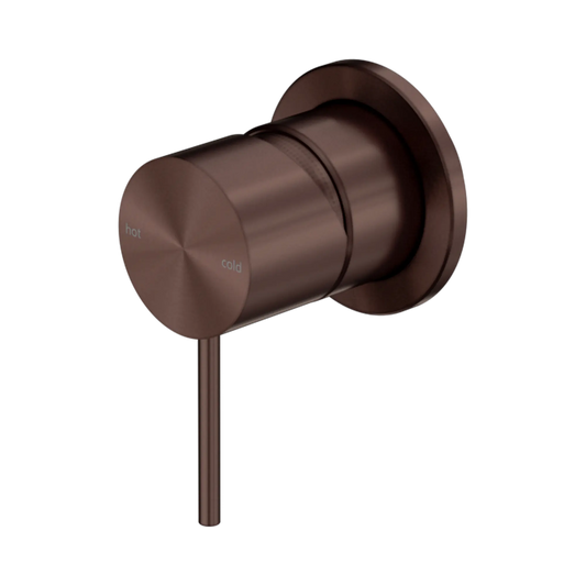 Mecca Shower Mixer 60mm Plate Rome Bronze