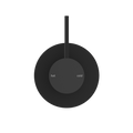 MECCA SHOWER MIXER HANDLE UP 80MM PLATE MATTE BLACK