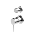 MECCA SHOWER MIXER WITH DIVERTOR SEPARATE BACK PLATE CHROME