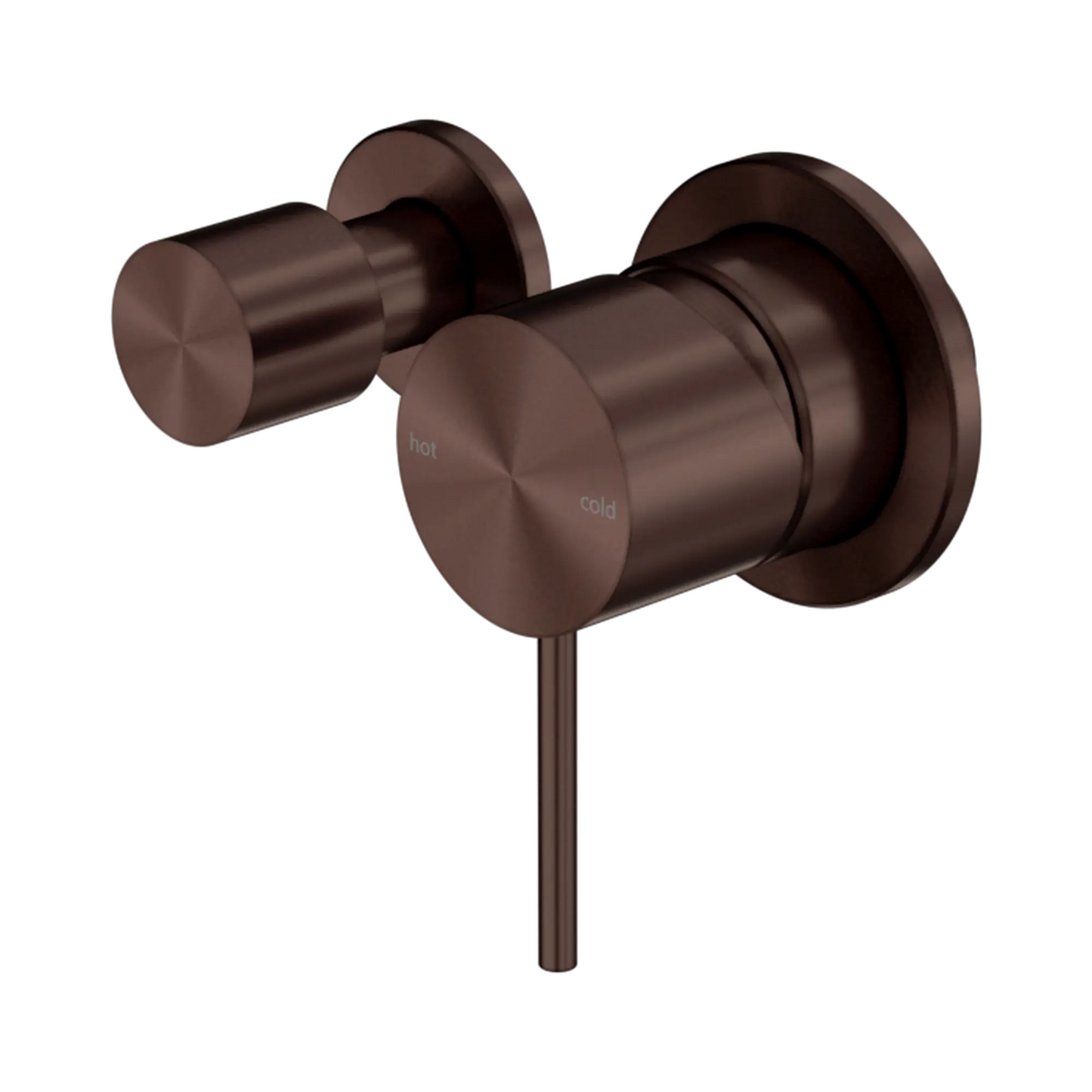 Mecca Shower Mixer With Horizontal 2 Way Diverter Rome Bronze
