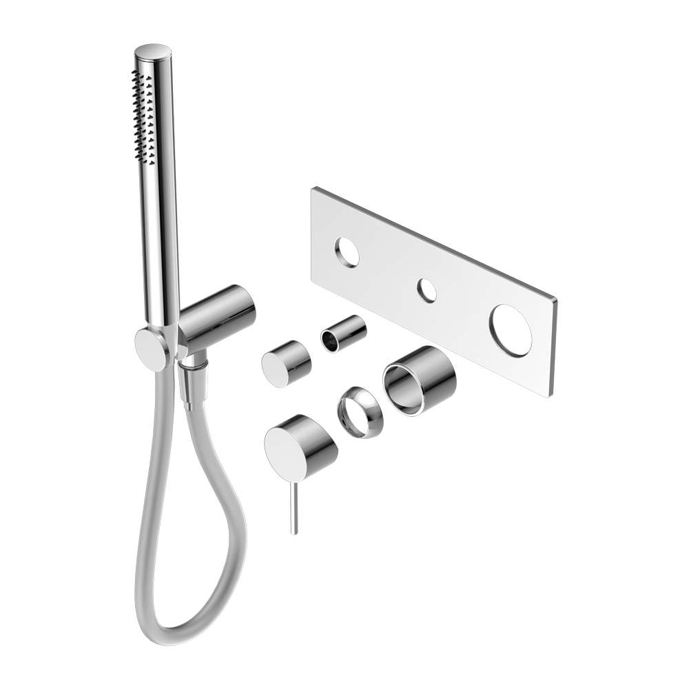 MECCA SHOWER MIXER DIVERTOR SYSTEM TRIM KITS ONLY CHROME