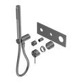 MECCA SHOWER MIXER DIVERTOR SYSTEM TRIM KITS ONLY GUN METAL