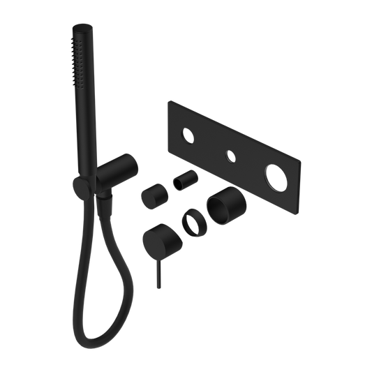MECCA SHOWER MIXER DIVERTOR SYSTEM TRIM KITS ONLY MATTE BLACK