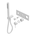 MECCA SHOWER MIXER DIVERTOR SYSTEM TRIM KITS ONLY MATTE WHITE