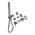 MECCA SHOWER MIXER DIVERTOR SYSTEM SEPARATE BACK PLATE TRIM KITS ONLY GUN METAL