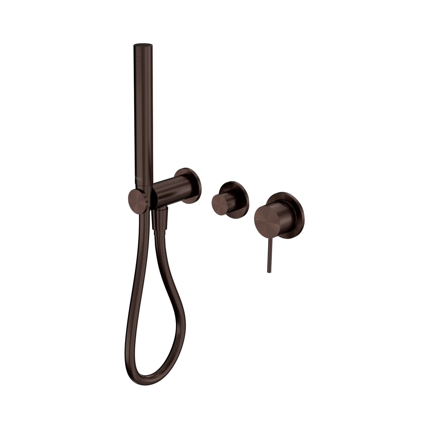 Mecca Shower Mixer Diverter System Separate Back Plate II Rome Bronze