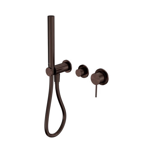 Mecca Shower Mixer Diverter System Separate Back Plate II Rome Bronze