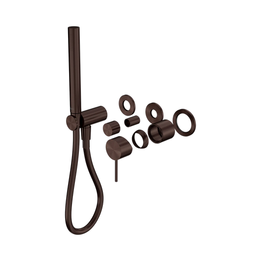 Mecca Shower Mixer Diverter System Separate Back Plate II Trim Kit Only Rome Bronze