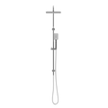 SQUARE PROJECT TWIN SHOWER CHROME