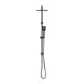 SQUARE PROJECT TWIN SHOWER MATTE BLACK