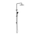 ROUND PROJECT TWIN SHOWER 4 STAR RATING GUN METAL