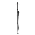 ROUND PROJECT TWIN SHOWER 4 STAR RATING MATTE BLACK