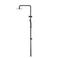 ROUND PROJECT TWIN SHOWER 4 STAR RATING MATTE BLACK