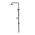 BUILDER PROJECT TWIN SHOWER SET MATTE BLACK