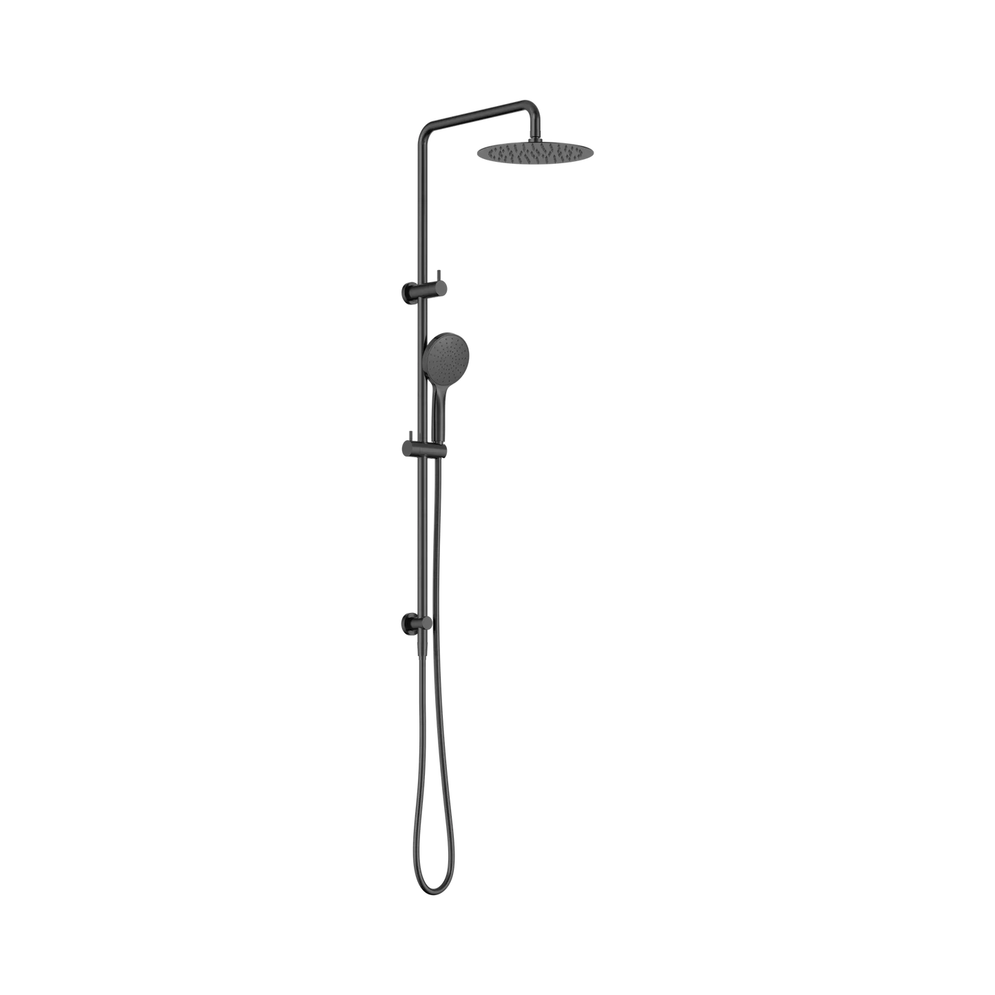 DOLCE TWIN SHOWER GUN METAL