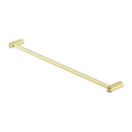 NEW MECCA SINGLE TOWEL RAIL 600/800MM BRUSHED GOLD